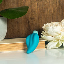 Load image into Gallery viewer, Blush Gaia Eco Caress Plant-Based 4&quot; Waterproof Multifunction Powerful Vibrator in Aqua Sustainably Made of BioTouch &amp; BioFeel Worlds First Plant Based For Vagina Anal Pleasure Adult Sex Toy Couples
