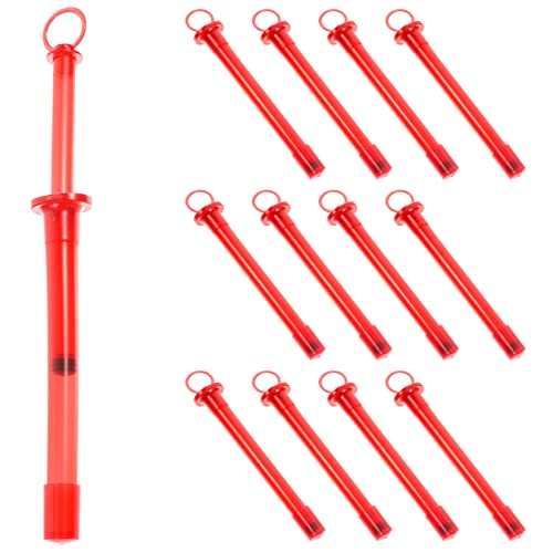 20 Pcs Lube Applicator Tube Shooter Disposable Vaginal Applicators Lube Tube Personal Applicator Syringe Launcher Health Care Aid Tools for Women Men 5g Red