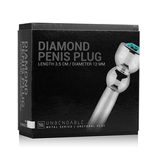 Load image into Gallery viewer, Sinner Gear Penis Plug with Diamond, 31 Gram - We&#39;re The New Bad Boys in Town. Wanna Play?
