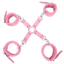 Load image into Gallery viewer, TOYANDONA BDSM Leather Bondage Sets Couple Handcuffs Bandage Fetish Erotic Toys Bondage Products for Couples Lovers
