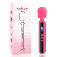 Load image into Gallery viewer, Sullmate Large Size Vibrators LCD Vibratorers for Woman, Quiet Strong Massager Gun, Handheld Womens Vibrating Massager, 10 Modes &amp; 4 Speeds, Vibrating for Her Pleasure Couples(Pink)
