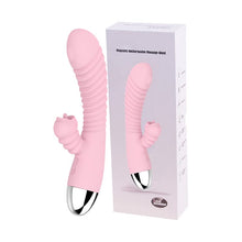 Load image into Gallery viewer, G Spot Rabbit Vibrator with Heating Function, Rose Sex Toys for Clitoris G-spot Stimulation,Waterproof Dildo Vibrator 10 Vibration Realistic Anal Vibrating Dildo,Adult Sex Toys
