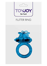 Load image into Gallery viewer, Toy Joy Flutter-Ring Vibrating Ring Blue
