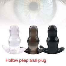 Load image into Gallery viewer, BESUFY Adult Body Health Sax Toys Tool,3Pcs Silicone Hollow Butt Insert Anal Plug Men Women Dildo Stimulation Sex Toy White
