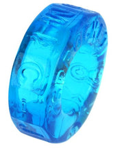 Load image into Gallery viewer, Sprocket Cock Ring (Jumbo Super Stretchy Version of Screwballs Cockring) by Oxballs (Ice Blue)
