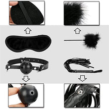 Load image into Gallery viewer, YIXISM BDSM Bondage Kits Sexy Toys Handcuffs for Woman Anal Plug Female Erotic Accessories Sexulaes Toys for Adults 18 (Color : 13Pcs-Leopard Print)
