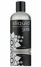 Load image into Gallery viewer, Sliquid Silver Silicone Lube Glycerine &amp; Paraben Free - 8.5 oz Bottle
