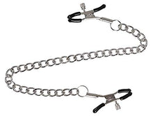 Load image into Gallery viewer, SEXY SLAVE Adjustable Nipple Clamps - Soft Rubber Metal Nipple Clamps Fetish Nipple Teasers Breast Clit Sensual Bondage Two Nipple Clips
