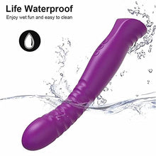 Load image into Gallery viewer, Realistic Vibrating Dildo G Spot Vibrator, Thrusting Dildo with 10 Modes, Huge Dildo Female Vibrator
