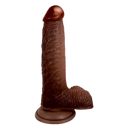 Lifelikes Black Baron Dildo, Brown, 5 Inch