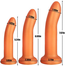 Load image into Gallery viewer, Butt Plug Trainer Kit, T-explorer Pack of 3 Silicone Anal Butt Plug Training Set, Anal Plugs Training Simple Dildos Set with Strong Suction Cup Base Prostate Sex Toys for Beginners Advanced Users
