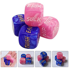 Load image into Gallery viewer, ibasenice 16pcs Lover Bridal Romantic Flirting Blue Men Gifts Side -Side Bachelorette Warm Adults Sided Play for Positions Sieve Color Exciting Versatile Grained Friends Pink&amp; Toy Bedroom
