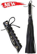 Load image into Gallery viewer, RIDIN Leather Sex Whip for Sex Play - Spanking Sex Flogger Adult Paddle - BDSM Whip Spanking Flogger
