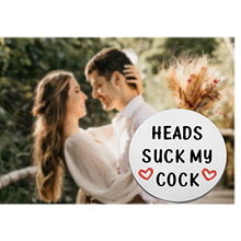 Load image into Gallery viewer, Mature Sex Token Gift Valentines Day Token Sex Game Gift for Husband Boyfriend (MY COCK 2.0 K)
