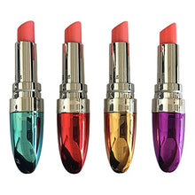 Load image into Gallery viewer, BESTOYARD ser of 2 Lipstick Vibrator Love Bullet Vibrator Lipstick Vibrator Egg Bullet Vibrator
