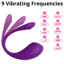 Load image into Gallery viewer, Smart App Bullet Vibrator Egg Vagina G-Spot Stimulator Vibrating Kegel Ball Adult Sex Toy for Women Pleasure 9 Vibrations (Purple)
