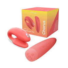 Load image into Gallery viewer, We-Vibe Chorus Couples Vibrator Remote &amp; App Controlled Wearable Vibrating Smart Sex Toy for Him &amp; Her, Coral Crave
