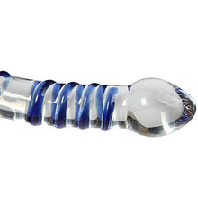 Load image into Gallery viewer, Aptitan 7.1&quot; Double Ended Glass Dildo Crystal Penis Female Masturbation Sex Pleasure Wand Anal Butt Plug
