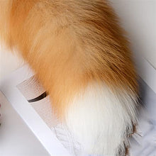 Load image into Gallery viewer, Oligage Separable Metal Anal Plug Real Fox Tail Role Play Butt Plug Anal Sex Tail Adult Products Sex Toy for Woman Couples (Color : Dog Fox Tail)
