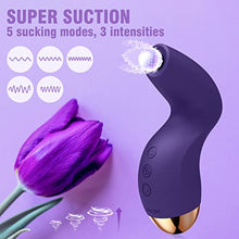 Load image into Gallery viewer, Clitoral Vibrator Sucking Sex Toy - SVAKOM Pulse Pure Nipple Clit Sucker Clitoralis Stimulator Vibrators with 5 * 3 Suction for Women Pleasure - Female Dildo Rose Vibrator Adult Sex Toys Games
