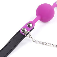 Load image into Gallery viewer, MONEYN Adjustable Nipple Clamps with Choker, Non Piercing Nipple Clamps with Chain, Nipple Clips Clamps Body Harness Nipple Toys for Couple Flirting (Light Purple)
