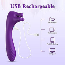 Load image into Gallery viewer, Clitoral Vibrator with Unique Gyrating Nubs and Throbbing Shaft - MEANINS John, G Spot Vibrator with Precise Curves for Pin-Point Stimulation, Clitoralis Stimulator, Adult Sex Toy for Women
