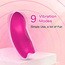 Load image into Gallery viewer, Wearable Vibrator with Remote Control, Stimulating Female Clitoral Panty Vibrator with Magnetic Clip Massager, Suitable Adult Sex Toy for Women Couples Pleasure
