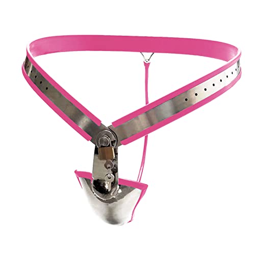 LESOYA Male Stainless Steel Chastity Belt Slave Lockable Penis Restraint Device BDSM Bondage Briefs with Cage