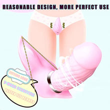 Load image into Gallery viewer, DNEPMNI - Phantom Dildo Series Wireless Remote Control Butterfly with Egg Skipping Swinging Telescopic Vibrator Double Point Vibrator Female Masturbation Adult Sex Products (Phantom 8.0 Pink)
