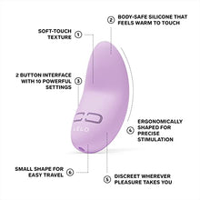 Load image into Gallery viewer, LELO Lily 3 Mini Vibrator for Women Discreet Vibrator Mini Bullet Vibrator with 10 Pleasure Settings Waterproof Vibrator Design, Calm Lavender
