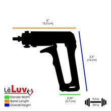 Load image into Gallery viewer, LeLuv Ultima Men&#39;s Enlargement Vacuum Pump Red Bundle with Protected Gauge and Soft Black TPR Seal 9 x 2 inch Cylinder
