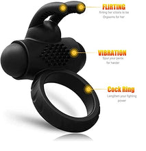 Load image into Gallery viewer, Couples Vibrator for Penis and Clitoral Stimulation Sex Toys - Cock Ring Vibrator with 9 Powerful Vibrations, Wireless Remote Control Rechargeable Clitoral Stimulator Massager
