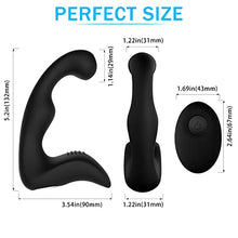 Load image into Gallery viewer, Vibrating Prostate Massager Anal Vibrator -9 Powerful Stimulation Patterns, Anal Butt Plug G-spot Vibrator with Remote and Ergonomic Design, Anal Sex Toys for Men, Women and Couples
