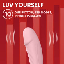 Load image into Gallery viewer, Luv Inc G-Spot Rabbit Vibrator Clitoris Stimulator - Silicone Vaginal Anal Dildo Massager for Women Masturbation, Powerful Waterproof Rechargeable Adult Sex Toys for Couples Sex Toys (Pink)
