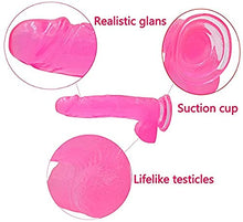 Load image into Gallery viewer, 7.1 Inch Realistic Dildo, Body-Harmless Material Life-Like Penis with Powerful Suction Cups for Hands-Free Play, Flexible Penis
