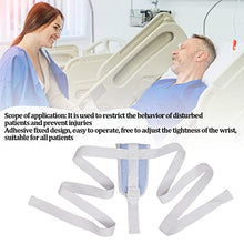 Load image into Gallery viewer, Bed Restraints Safety Belt for Elderly Assistance Products, Reusable Adjustable Flexible Tightness Soft Breathable Reliable Durable Auxiliary Strap for Patients
