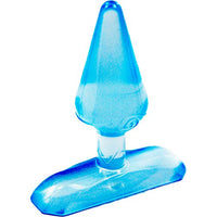 Cloud 9 Novelties Mini Butt Plug with Graduated Design for Comfort, Blue, Starter Size, 0.05 Pound