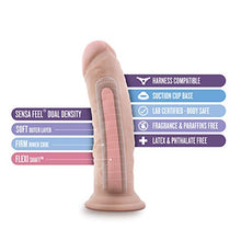 Load image into Gallery viewer, Blush Au Naturel 8&quot; Realistic Dildo, Long, Thick, Suction Cup Harness Compatible, Sex Toy for Women, Sex Toy for Adults
