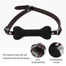 Load image into Gallery viewer, EXCEART Mouth Gag Durable Sturdy Mouth Gag Sexual Mouth Gag Supplies for Couple Lover
