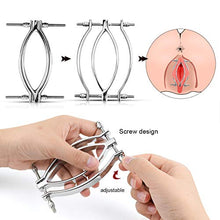 Load image into Gallery viewer, SEMOOX Stainless Steel Clitoral Clip Adjustable Pussy Clamp Sex Bondage Adult Torture Restraint Labia Clamps Slave Game Sm Erotic Toy
