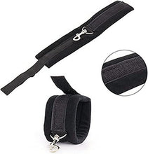 Load image into Gallery viewer, Door Sex Swing Sling for Couples Adult Six Harness Swivel Ropes Slings for Adult Bedroom Love Hanging Fetish Doorway Belt with Handles Games black004
