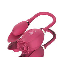 The Rose Toy for Women - Rose Vibrator, Rose Lick Sucking Toy, Clitorial Suction Toy for Women, Rose Vibrant Licker G-spot Massager Rose Adult Toy Game Clitoral Nipple Licker for Ladies Men Couples.
