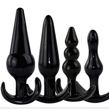 Load image into Gallery viewer, LSCZSLYH Anal Plugs Anus Training Set Butt Plug Dildo Adult Toys for Woman Gay Buttplug (Color : Light Yellow)
