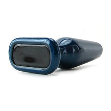 Load image into Gallery viewer, Doc Johnson Pretty Ends - Butt Plug - Medium - 5.6 in. Long and 1.6 in. Wide - Great for Beginners and Intermediate - Sturdy Flared Base - Anal Toy - Midnight Blue
