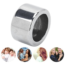 Load image into Gallery viewer, Fashion Band Ring for Men Terahertz Stone, Terahertz Ring Smoothing Surfaces Simple Style Relieves Fatigue Energy Stone Ring to Relieve Anxiety
