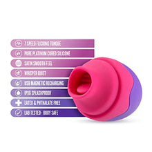 Load image into Gallery viewer, Blush Aria - Flutter Tongue - Clitoral Stimulating Vibrator With Silicone Flickering Tongue - USB Rechargeable - 7 Vibration And Fluttering Modes - Small Discreet Vibrating Sex Toy for Women Couples
