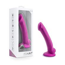 Load image into Gallery viewer, Blush Avant Ergo Mini Silicone 7.25 Inch Dual Density Dildo, Suction Cup Harness Compatible, Sex Toy for Adults, Violet
