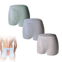 ikoopetu Long Lasting Man Tomarine Male Growth & Hardening Delay & Slimming Underwear,Long Lasting Man Tomarine Underwear(3Pcs-B,X-Large)