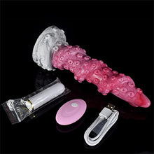 Load image into Gallery viewer, Silicone Tentacle Dildo Vibrator Remote Condrol Vibrating Dildo for Women Butt Plug, Realistic Octopus Dildo Female G Spot Dildo Toy, Couples Dildo Adult Sex Toys
