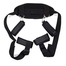 Load image into Gallery viewer, SINJEE Double Couple BDSMS Bed Restraints Kit Wrist Leg Restraint System Hand &amp; Ankle Cuff Bed Restraints Sex Bondage Position Support Sling Sex Play
